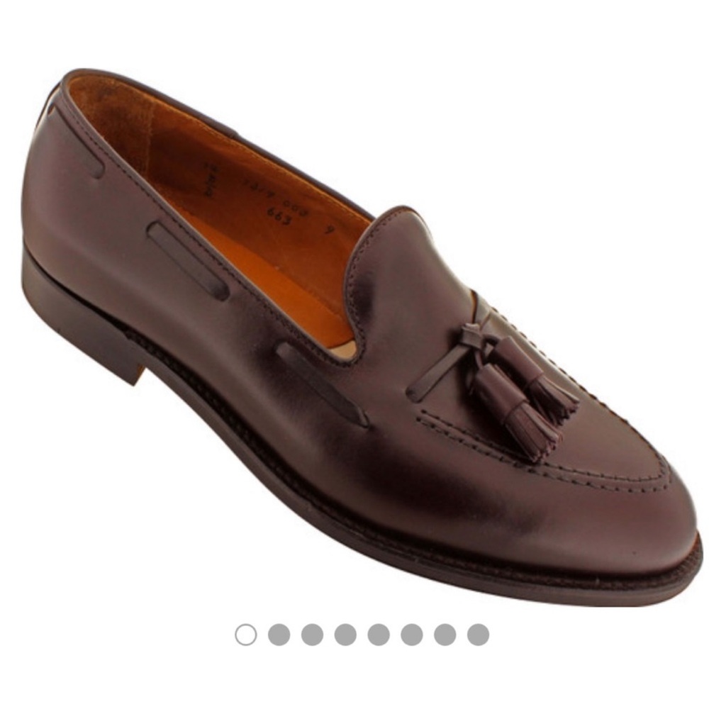 ALDEN Men’s Loafers Slip On Tassels 3H03 025 5 663 $400 Size 9.5 $400 GUC